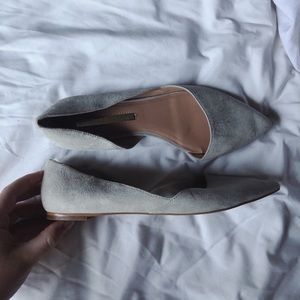 audrey brook suede flats.